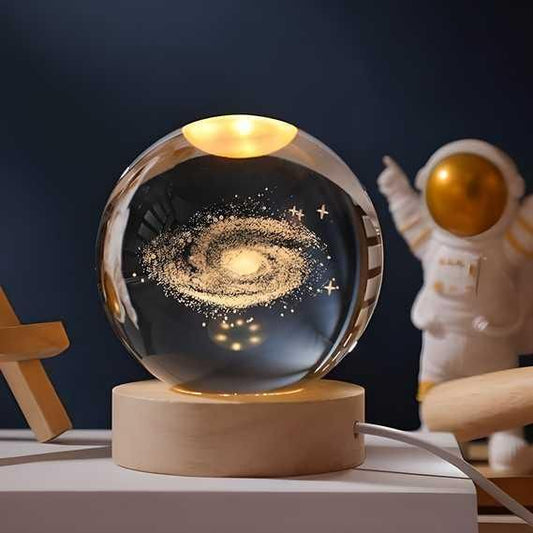 Celestara | 3D Crystal Lamp Ball(Assorted Design)