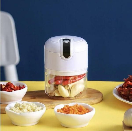 Chopzy | Mini Electric Meat/Garlic Chopper Portable Food Processor
